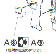 Orientasi saat memasang part gunpla