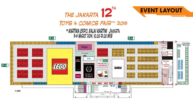 Jakarta Toys Comic Fair 2016