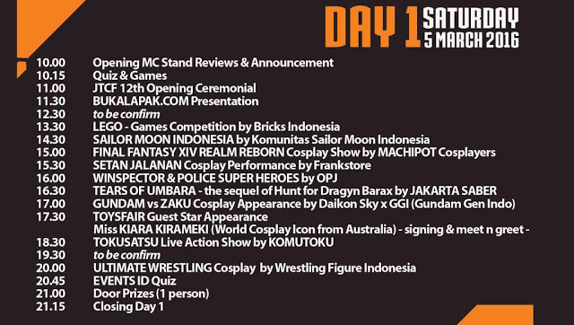 Jakarta Toys Comic Fair 2016