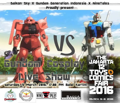Jakarta Toys Comic Fair 2016
