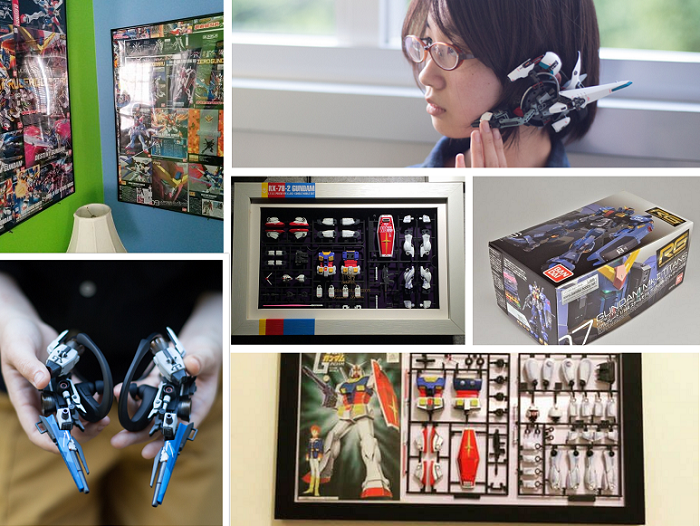 Memanfaatkan box Gunpla bekas
