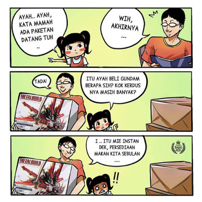 meme komik strip gundam 