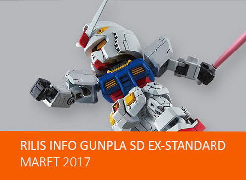 Rilis info gunpla SDEX march 2017