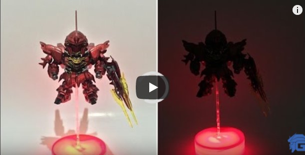 Cara membuat stand base gundam
