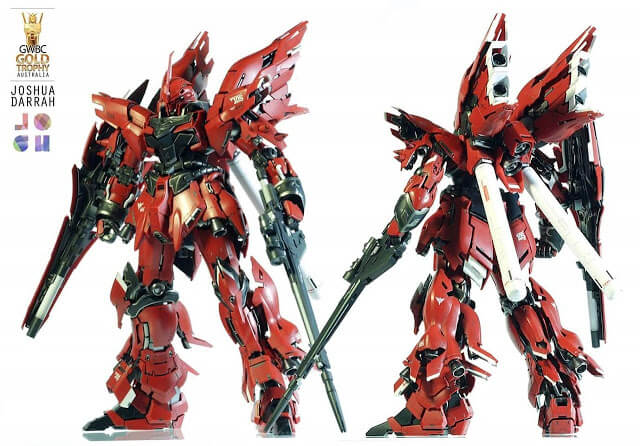 Custom Build MG Sazabi oleh Joshua Darrah